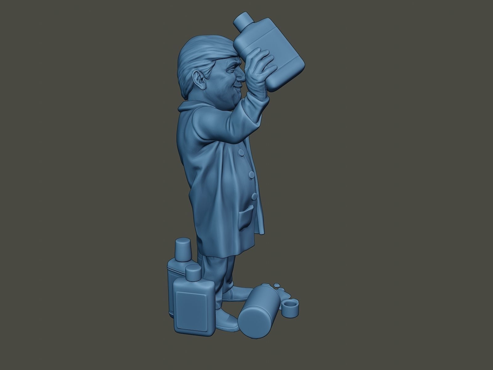 Donald Trump Disinfectant 3D print model_29