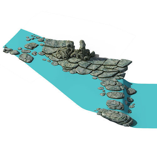 The coast of Taihu Lake - Rock 02 3D model