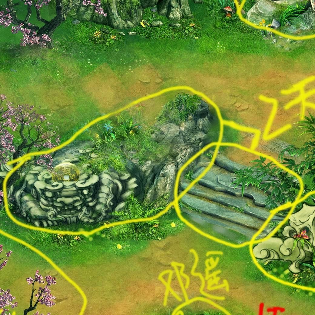 Lake Taihu - lion ladder 3D model_2