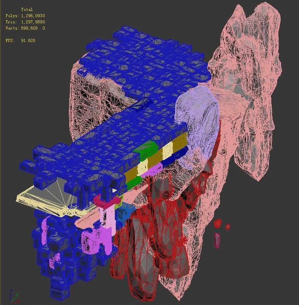 Peach Blossom Island - Surface 01 3D model_4