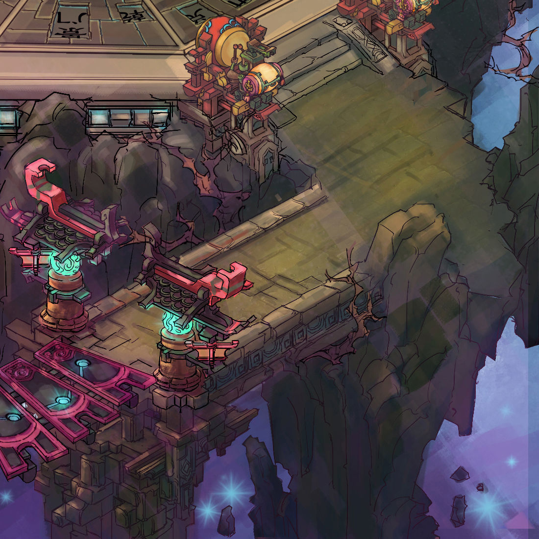 Peach Blossom Island - Surface 01 3D model_1