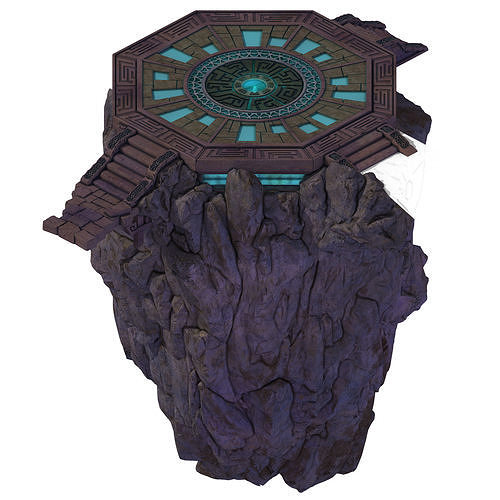 Peach Blossom Island - Qimen escape array 3D model