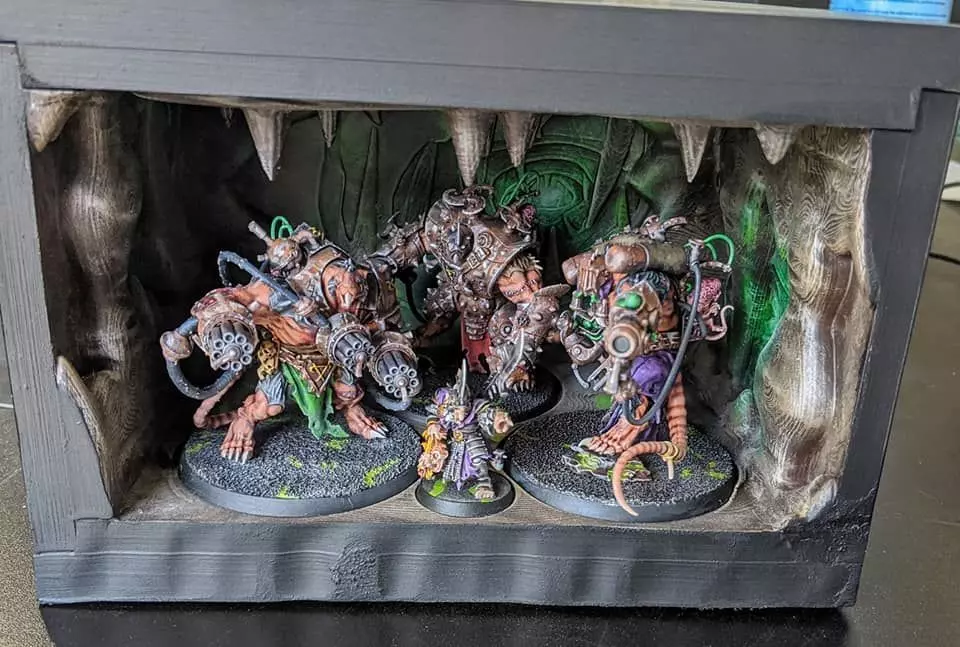 Skirmish Game Display Box 3D print model