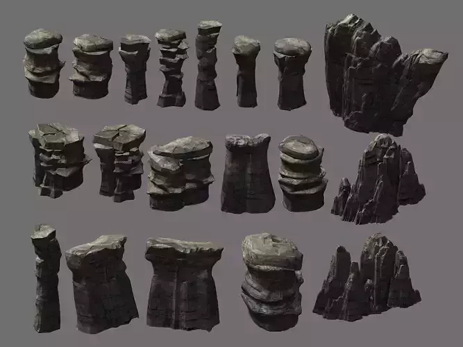 Journey to the West - Mountain Terrain 02