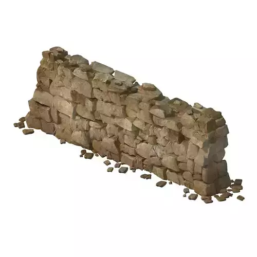Country Building - Stone Wall 03