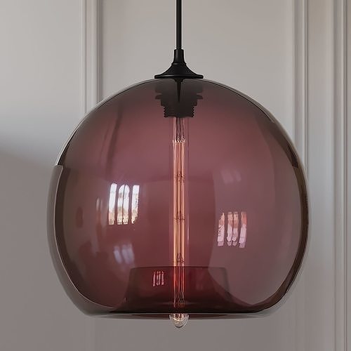 Stamen Pendant Lamp Designed by Jeremy Pyles for Niche 6 Colors 3D model
