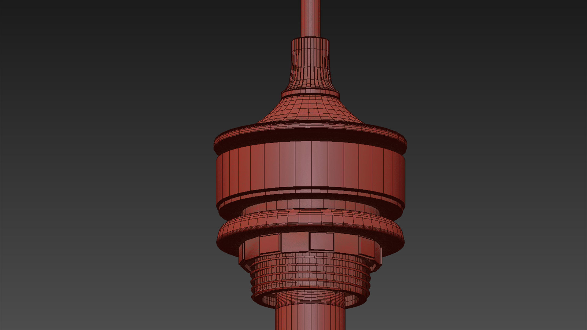 Pod Pendant Lamp Designed by Jeremy Pyles for Niche 5 Colors 3D model_7