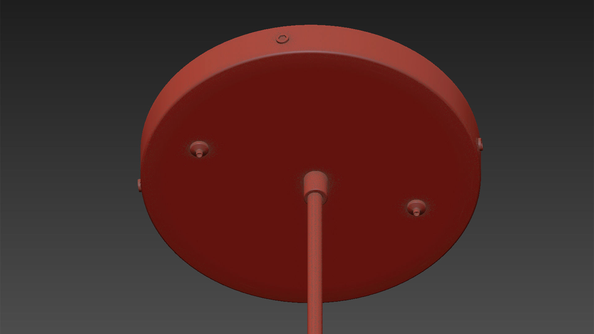 Pod Pendant Lamp Designed by Jeremy Pyles for Niche 5 Colors 3D model_5