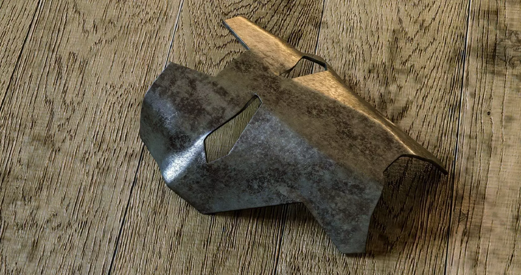 iron man mask Low-poly 3D model