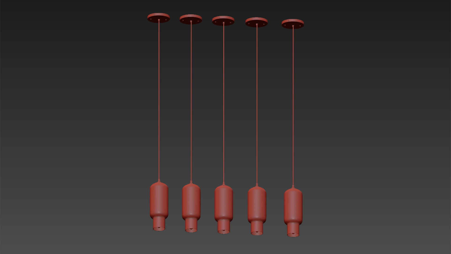 Pharos Pendant lamps By Jeremy Pyles for Niche 3D model_4