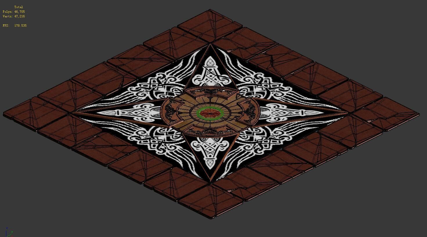 Evil Creature - Arena Tile 04 3D model_6