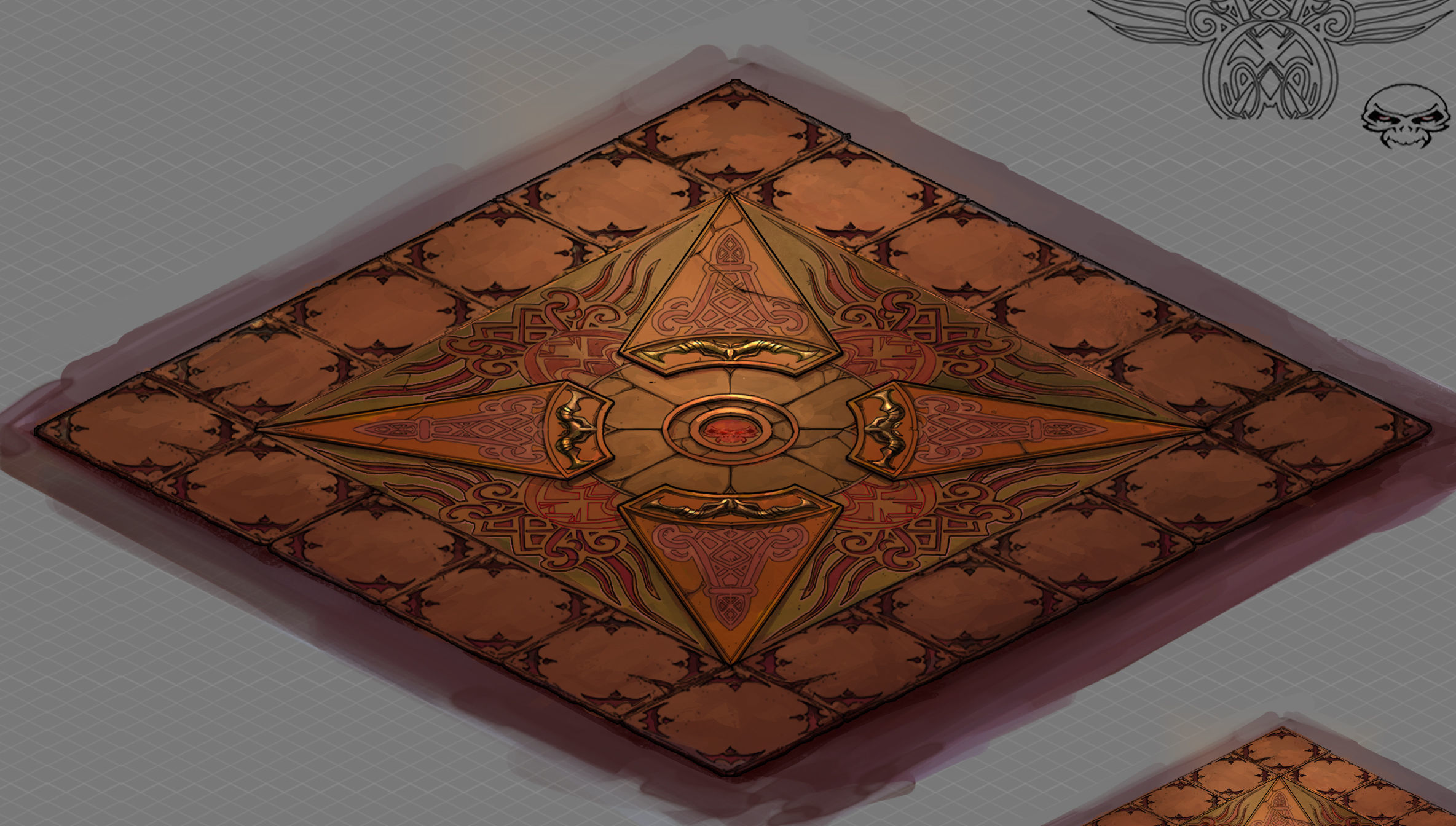 Evil Creature - Arena Tile 04 3D model_2