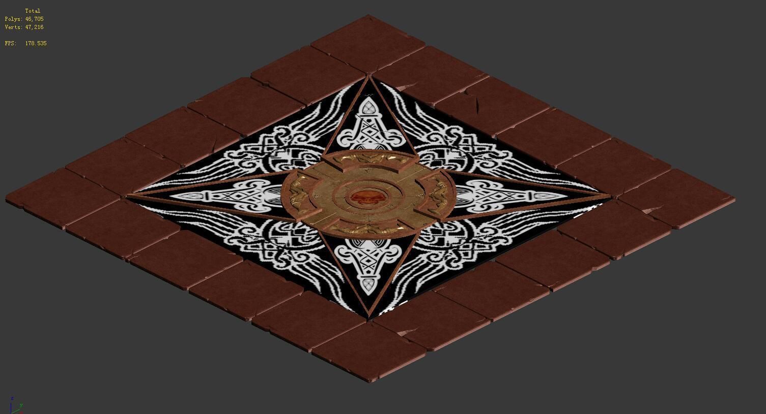 Evil Creature - Arena Tile 04 3D model_5
