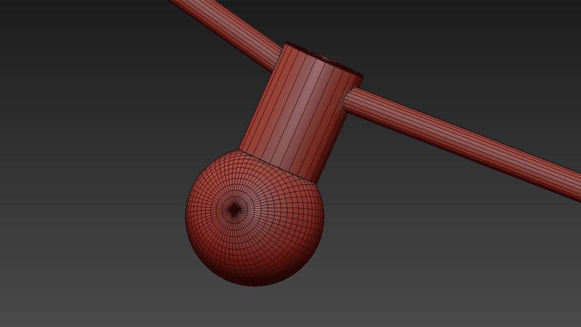 Garland of July 14th XS Gold Wall Sconce by CVL Luminaires 3D model_4