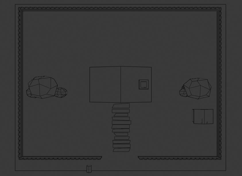 Isometric Home Low-poly 3D model_7