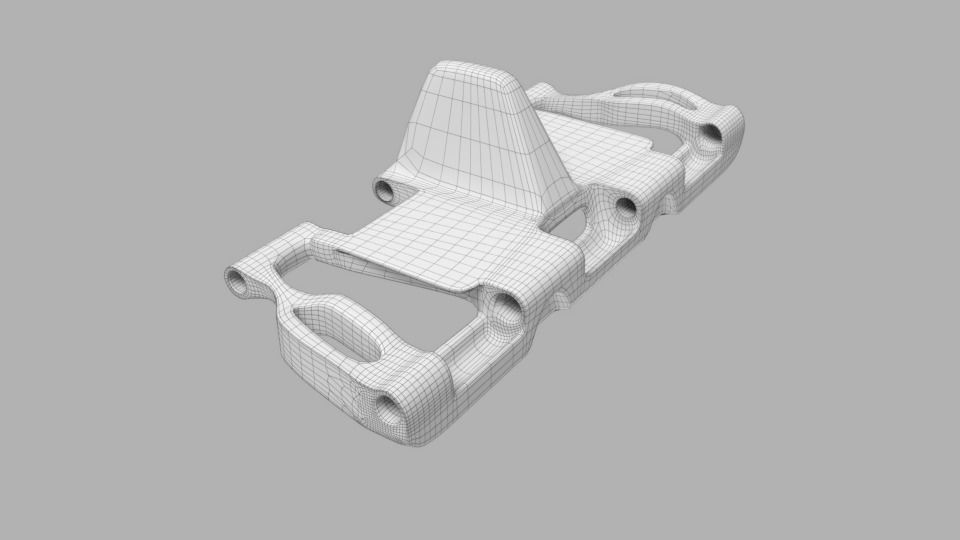 Panzer III track 3D model_4