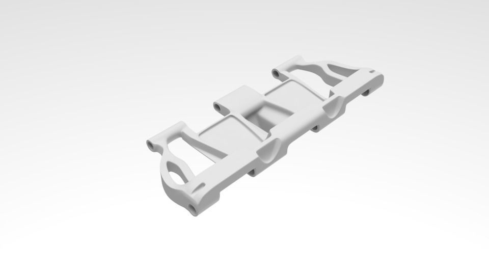 Panzer III track 3D model_1