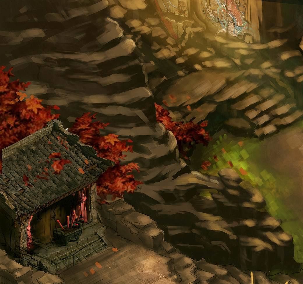 Yanmenguan - Rock 01 3D model_2