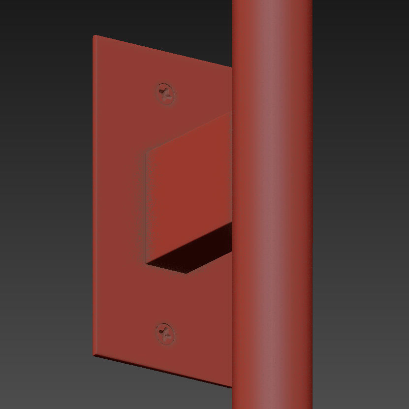 Wall Scones by KAIA 3D model_5