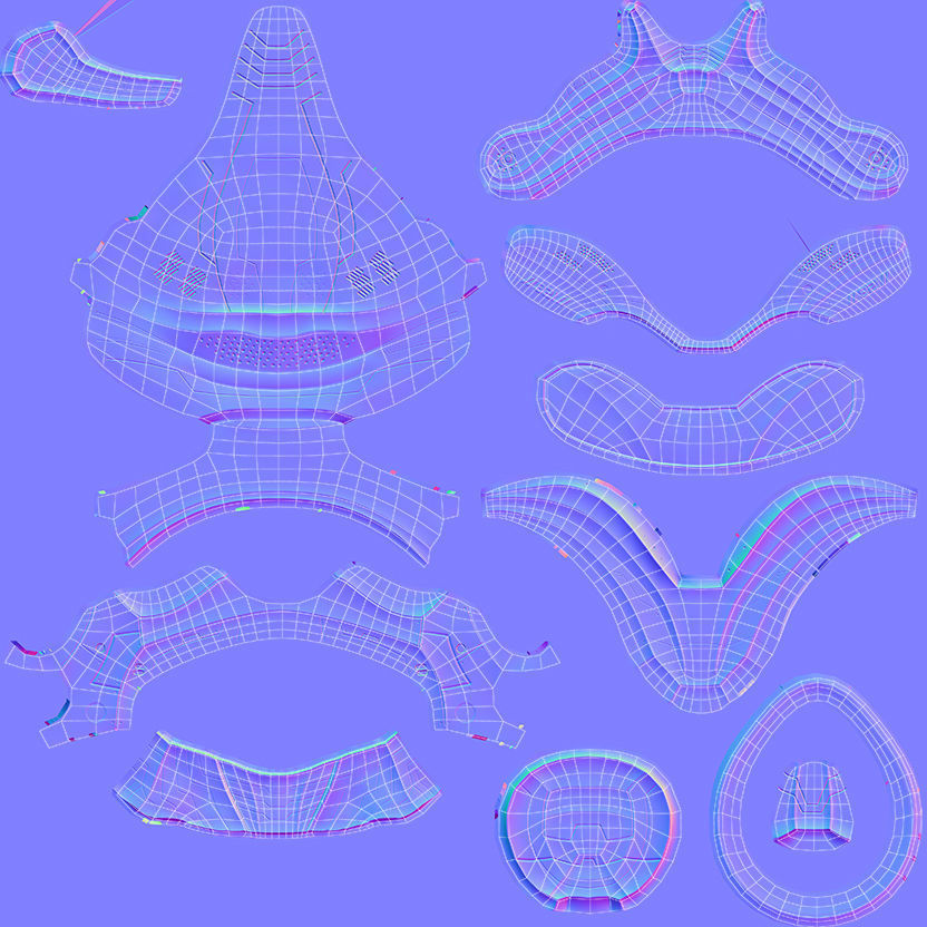 Soldier of the future 3D model_9