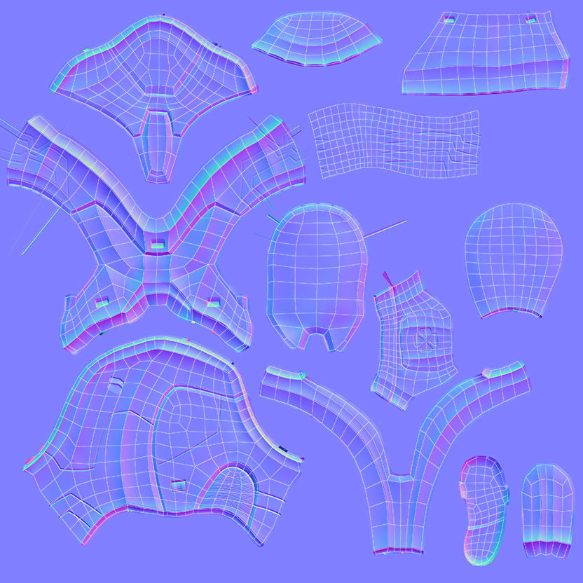 Soldier of the future 3D model_8