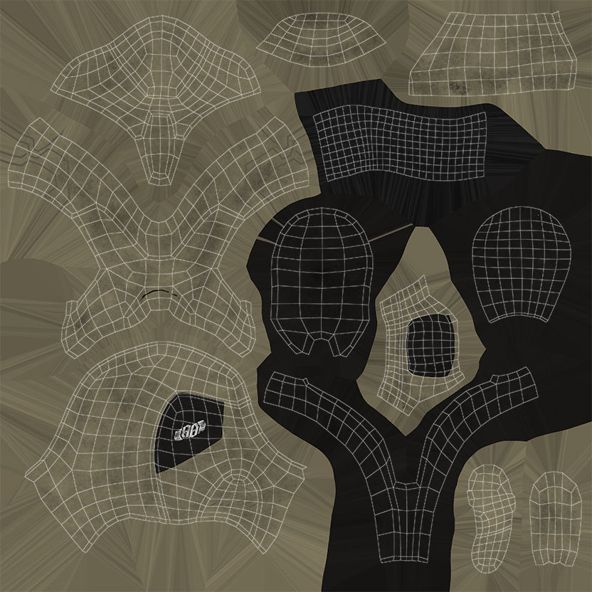 Soldier of the future 3D model_10