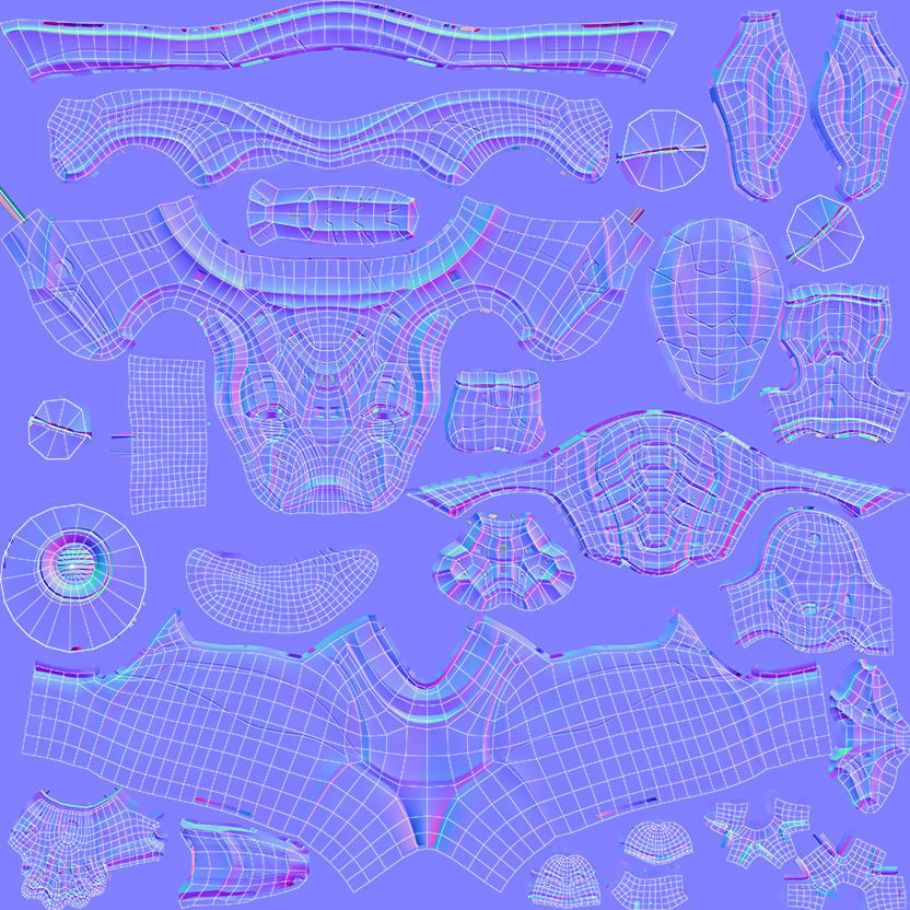 Soldier of the future 3D model_7