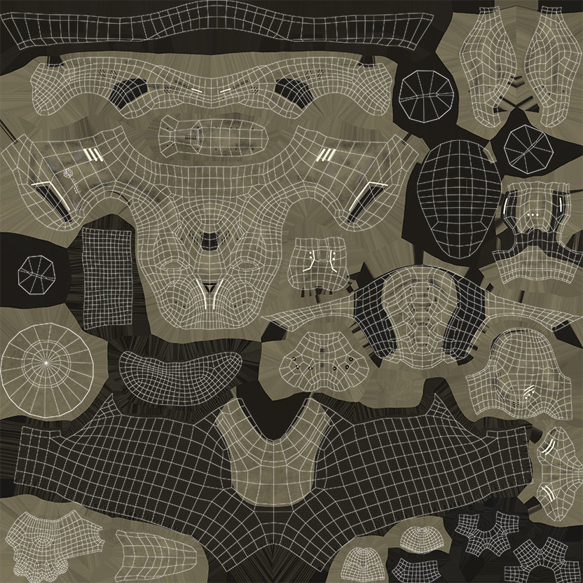 Soldier of the future 3D model_12