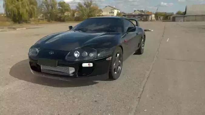 Supra MK4 3D model Free 3D model