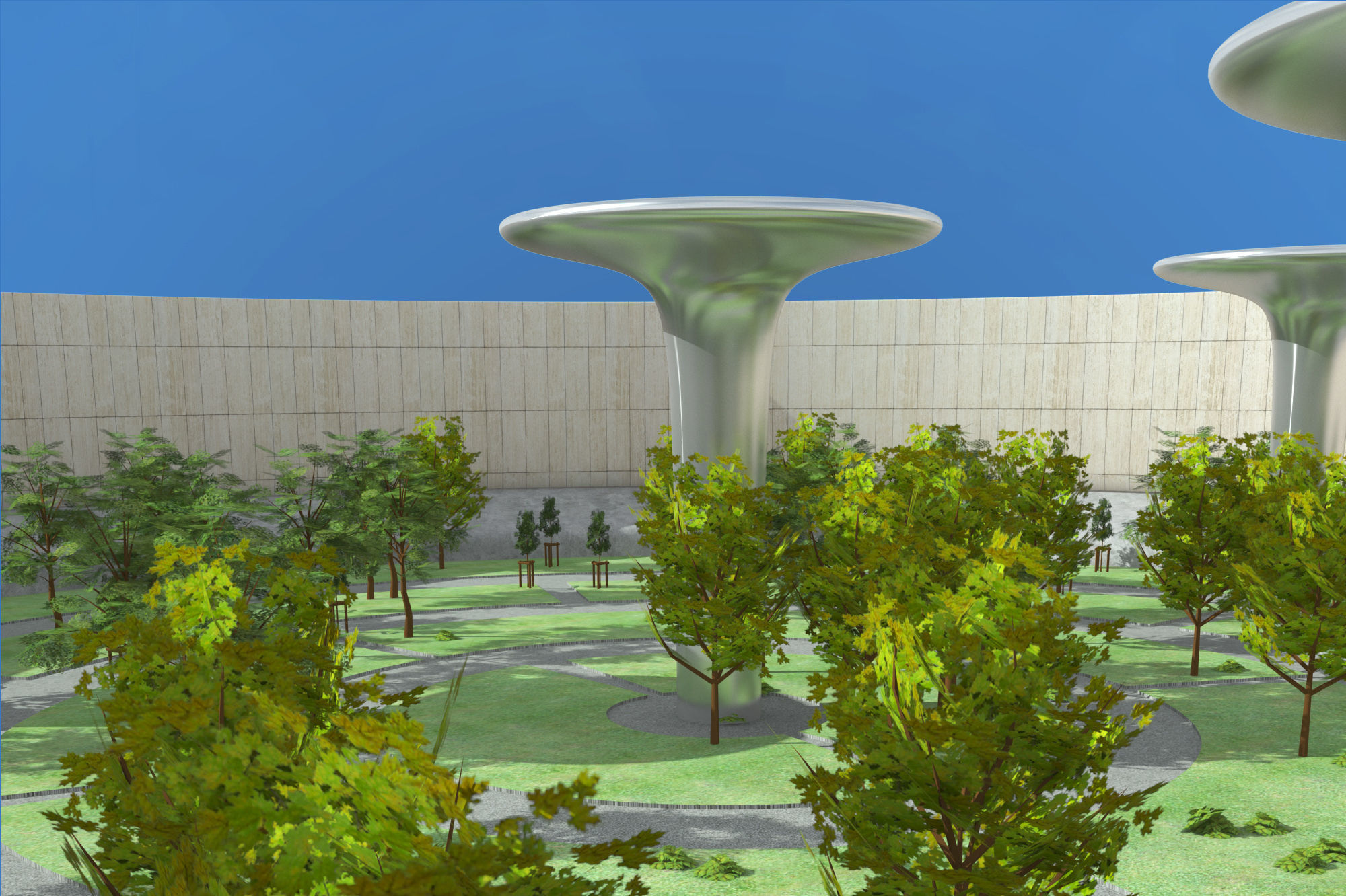 Futuristic Architecture Skyscraper 09 3D model_5