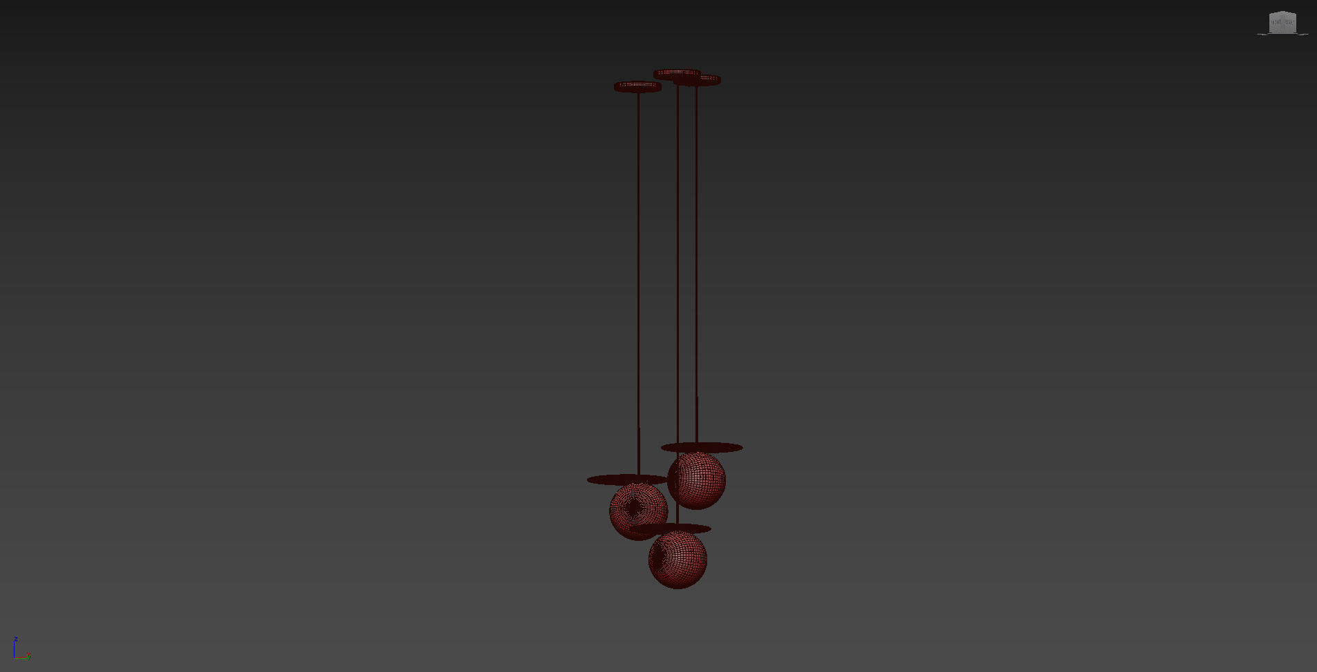 UMBRA PENDANT LIGHT by BOMMA 3D model_6