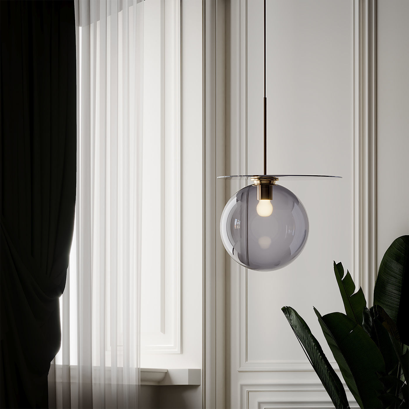 UMBRA PENDANT LIGHT by BOMMA 3D model_1