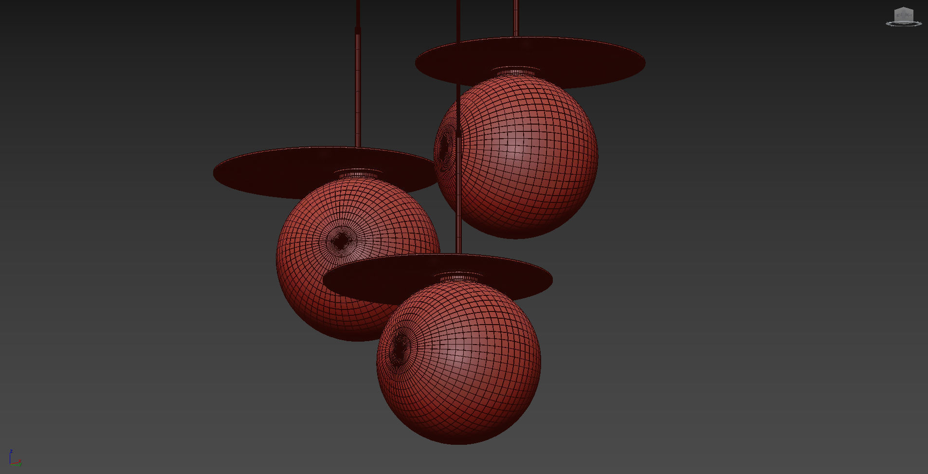 UMBRA PENDANT LIGHT by BOMMA 3D model_5