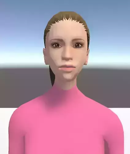 Unity Humanoid Model Female 006