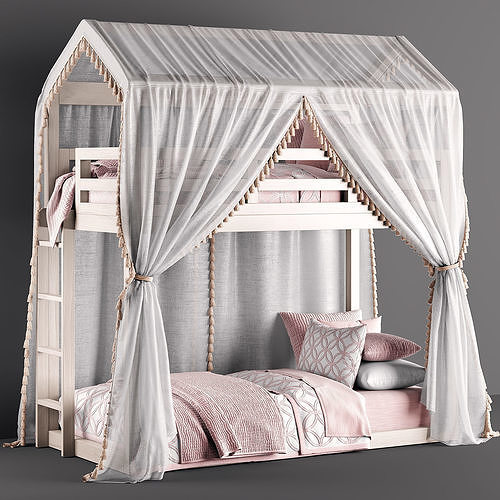 RH Cole House Bed 3D model