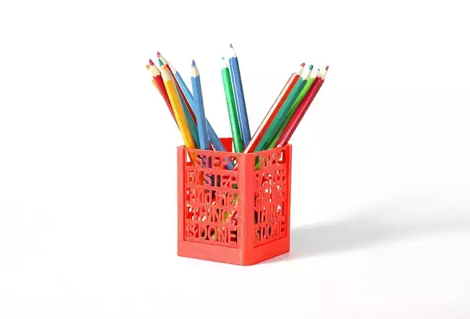 Step by step Desk Organizer Free 3D print model