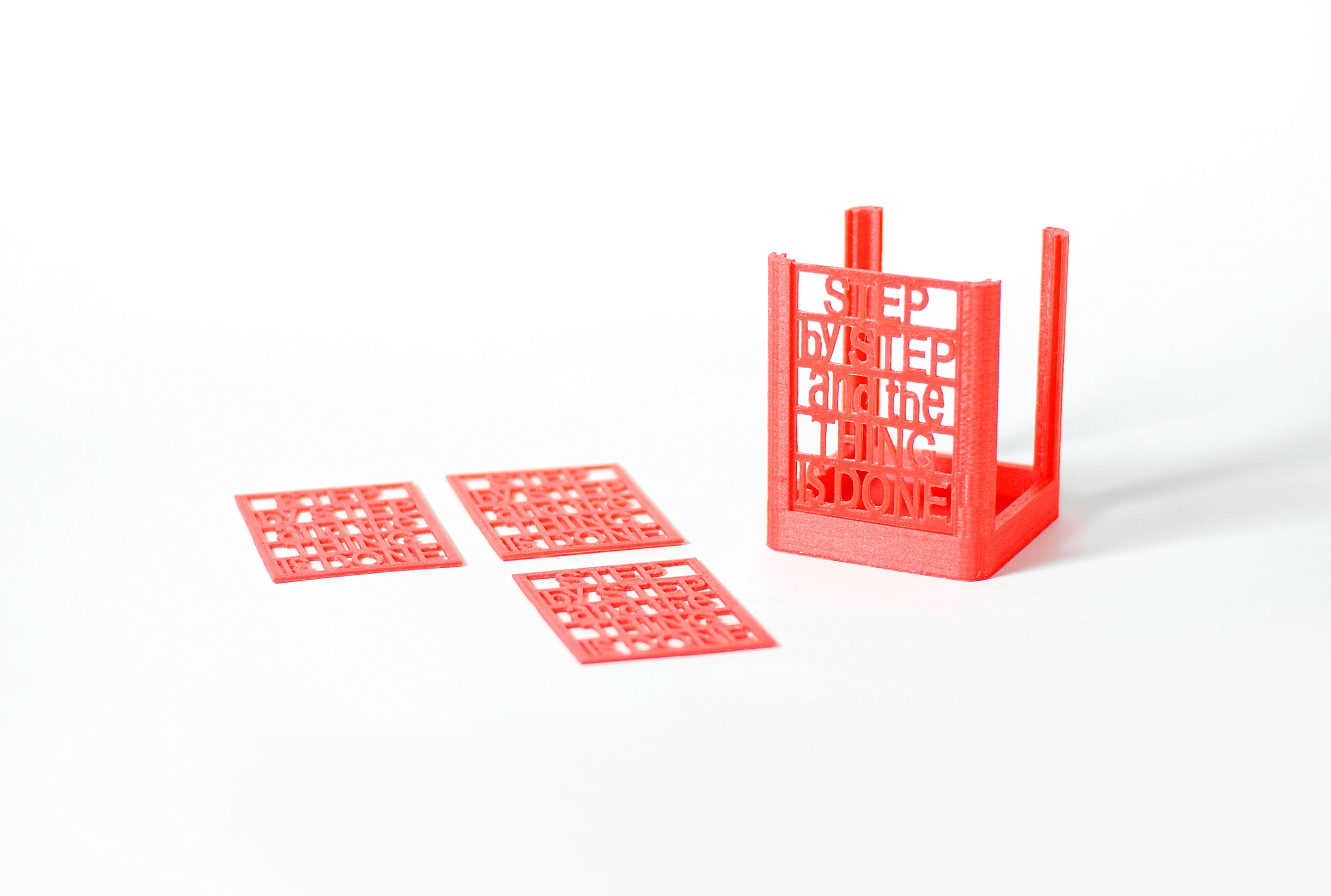 Step by step Desk Organizer Free 3D print model_2