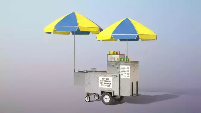 Hot-Dog Cart - PBR