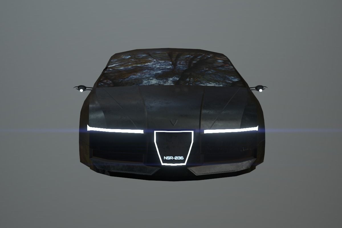 Affekta Concept SCI-FI future PBR lowpoly CYBER Low-poly 3D model_4