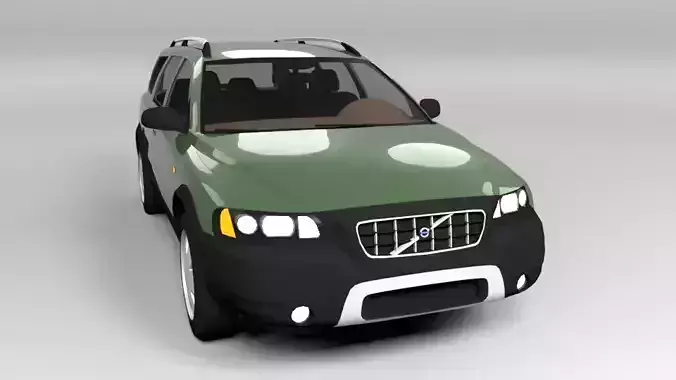 VOLVO XC70 CROSSCOUNTRY LOWPOLY