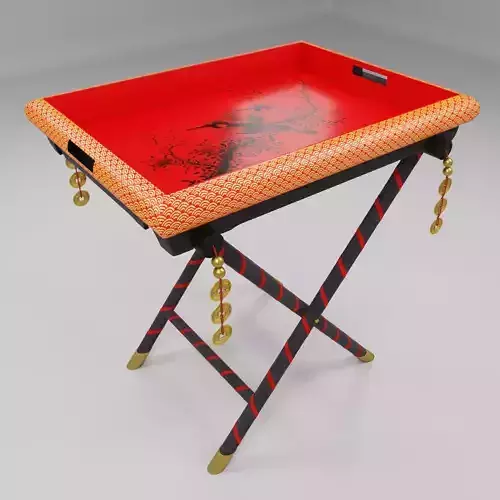 Oriental Tray Table