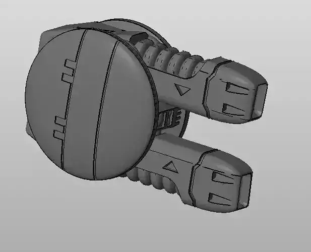 CHIBI-TECH SD - PLS-4 DUO GUNPOD       3D print model