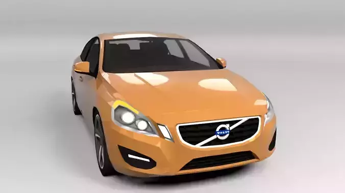 VOLVO S60 LOWPOLY