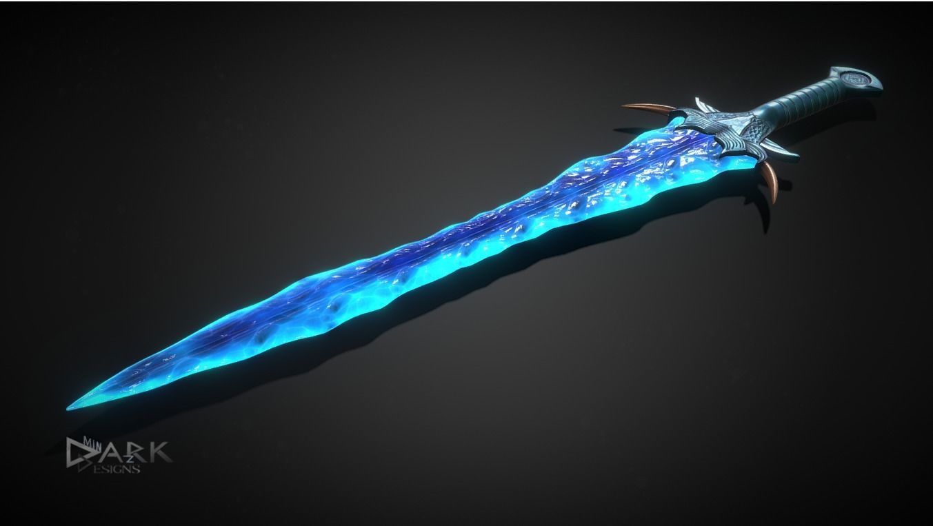 Cospris Malice BlueSkull version 3D model_1