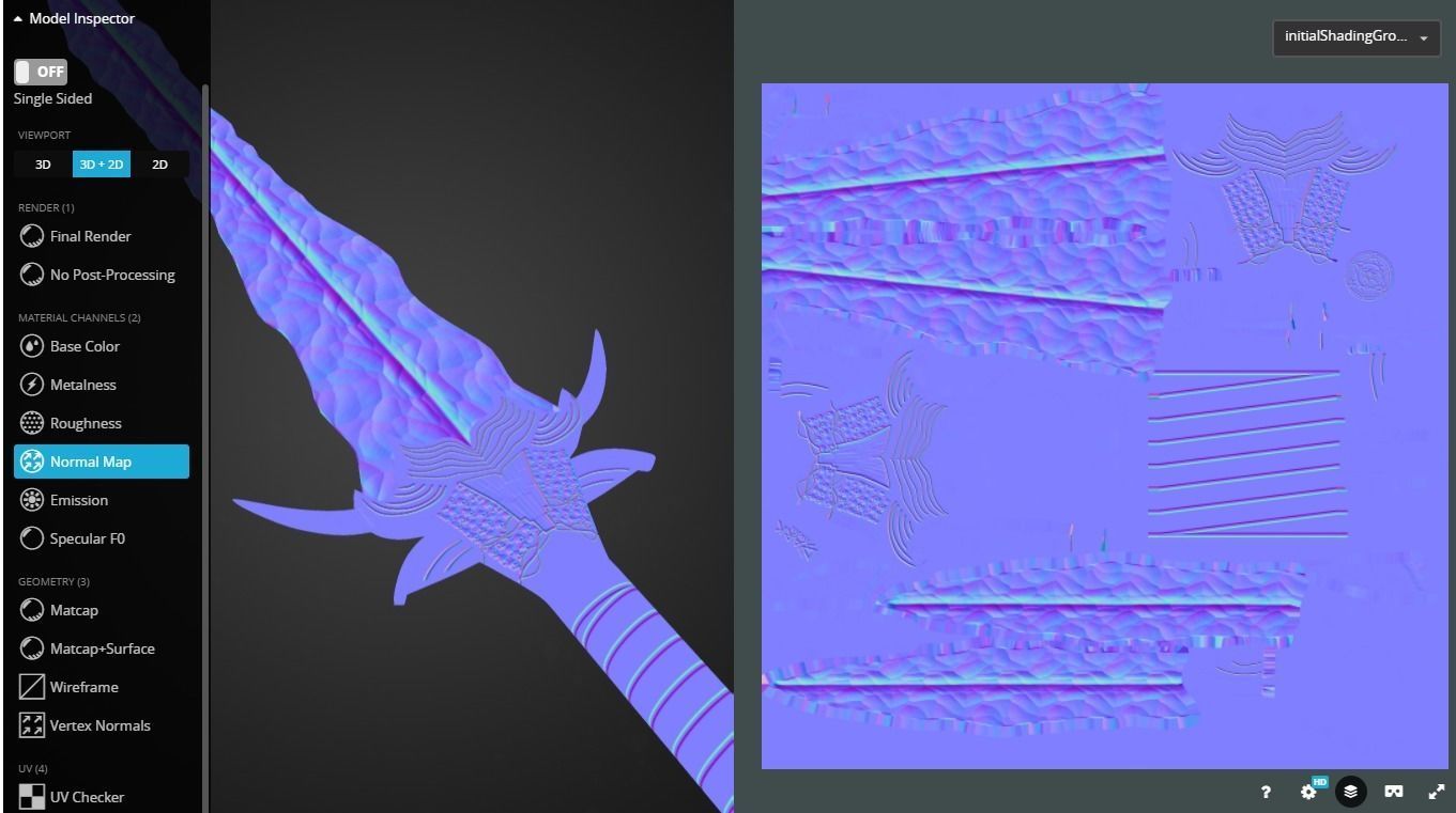 Cospris Malice BlueSkull version 3D model_5