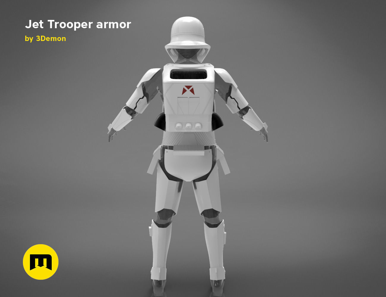 Jet Trooper full armor  3D print model_6