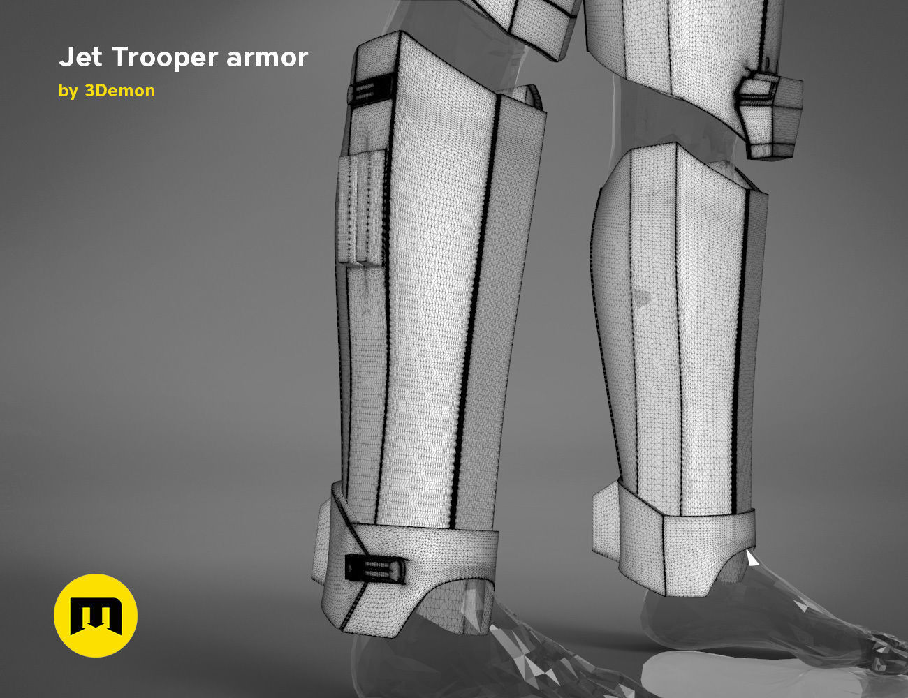 Jet Trooper full armor  3D print model_33