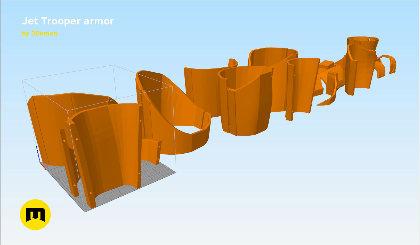Jet Trooper full armor  3D print model_18