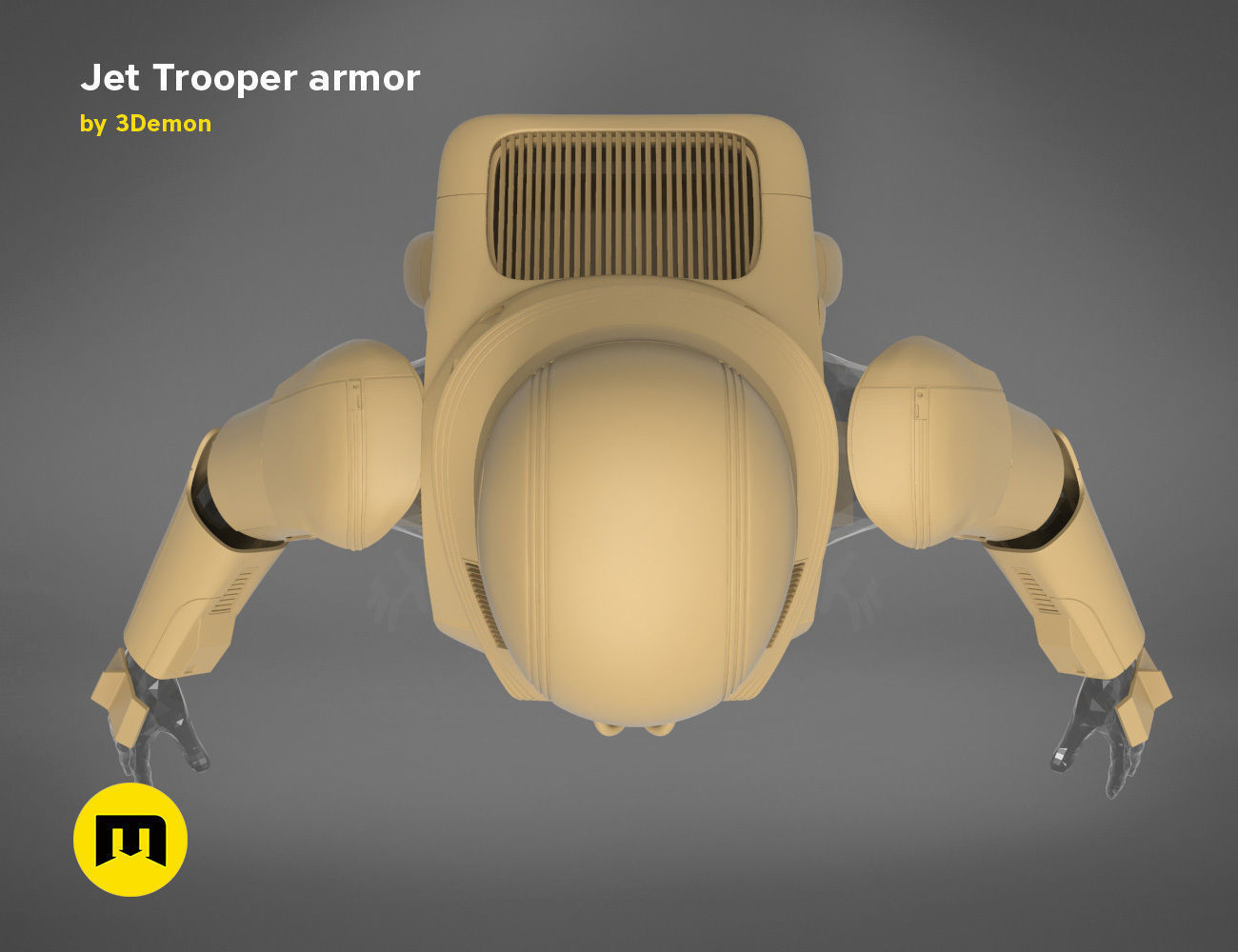 Jet Trooper full armor  3D print model_27