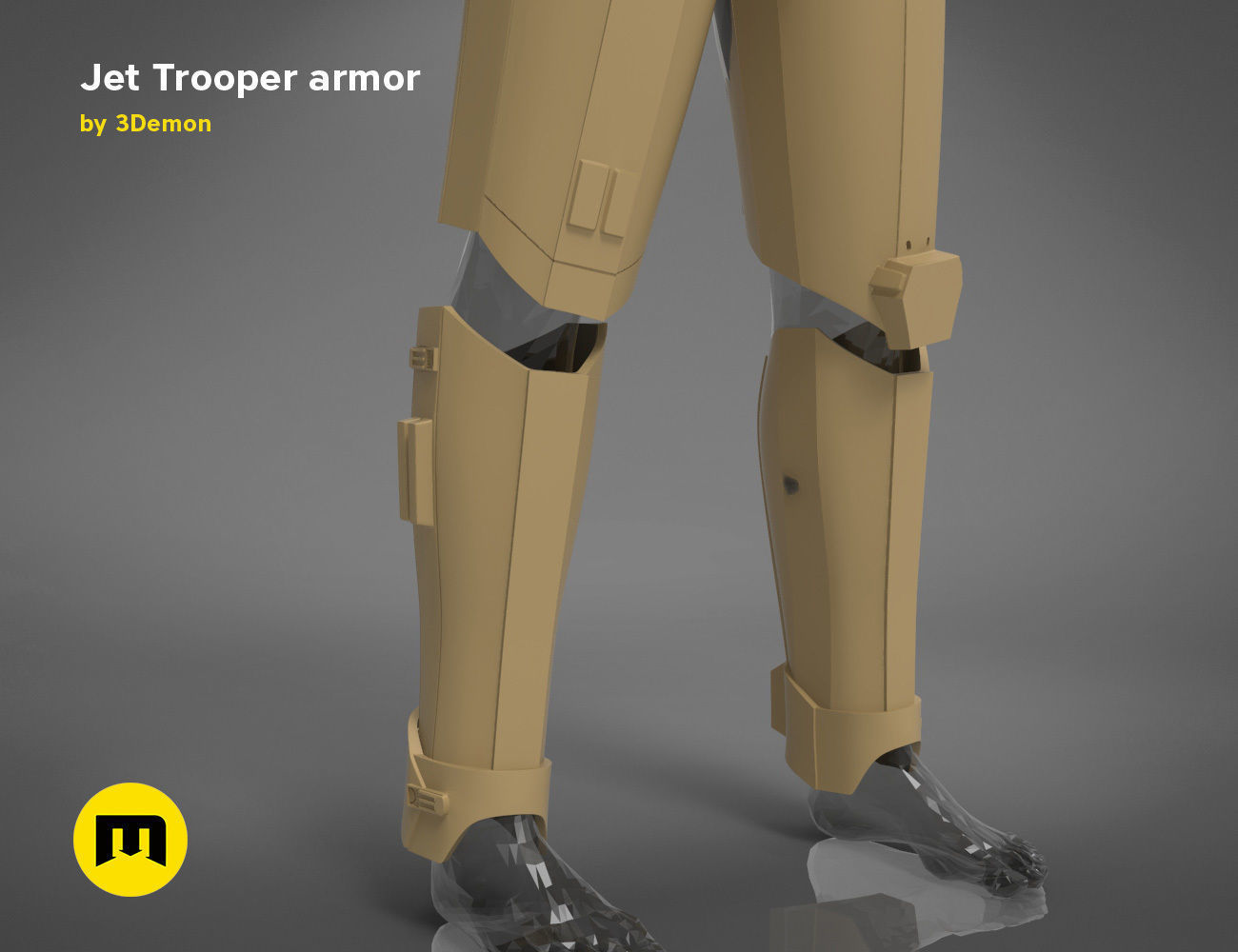Jet Trooper full armor  3D print model_25